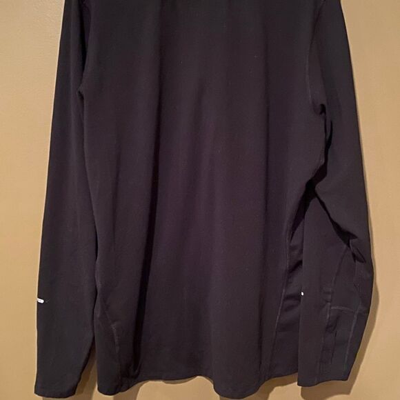 Nike Dri Fit Black Running Lightweight Jacket Size Large Nike Elements - Picture 10 of 11